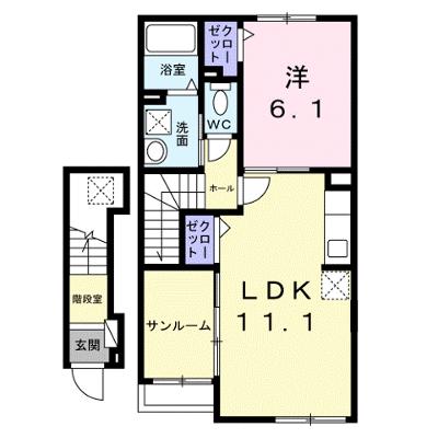 グランド　ソレイユ 202【管理NO：1-028713201-02020】 ★家具家電は申し込み後に搬入します★ ★2027年01月下旬入居可能★の外観画像