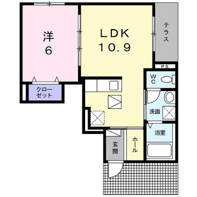 ステイシー久我 102【管理NO：1-022168401-01020】 ★家具家電は申し込み後に搬入します★ ★2026年08月下旬入居可能★の外観画像