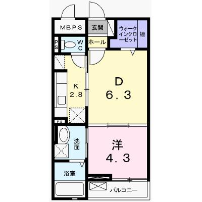 フィレール　デュ　トラジャⅦ 205【管理NO：1-022707301-02050】 ★家具家電は申し込み後に搬入します★ ★2026年08月下旬入居可能★の外観画像
