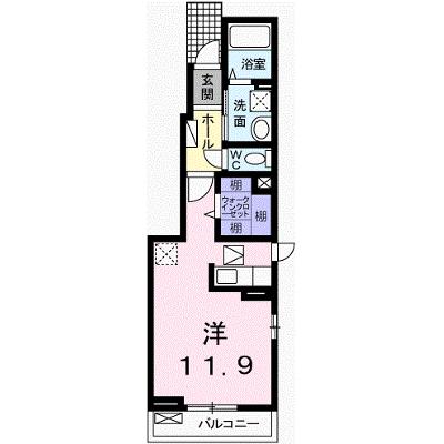 エスポワールⅣ 101【管理NO：1-020161602-01010】 ★家具家電は申し込み後に搬入します★ ★2026年08月中旬入居可能★の外観画像