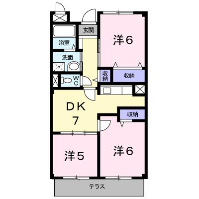 シャルマン今宿 104【管理NO：1-007772201-01040】 ★家具家電は申し込み後に搬入します★ ★2026年09月中旬入居可能★の外観画像