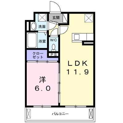 クレール　Ｋ 303【管理NO：1-024122201-03030】 ★家具家電は申し込み後に搬入します 2026年07月下旬入居可能の外観画像