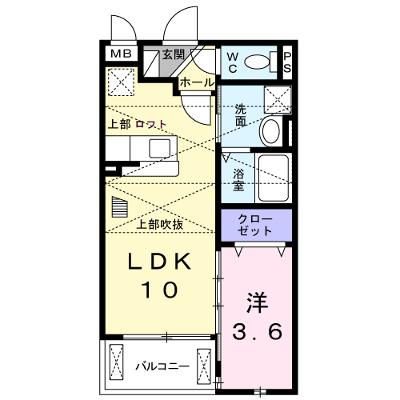 イースト　Ⅰ 205【管理NO：1-019068901-02040】 ★家具家電は申し込み後に搬入します★ ★2026年08月下旬入居可能★の外観画像