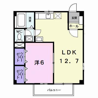 ハイツ福山 101【管理NO：1-003823101-01010】 ★家具家電は申し込み後に搬入します★の外観画像