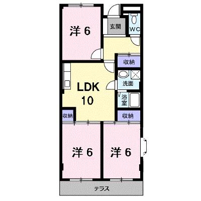 グリーンハイツ芝Ⅱ 101【管理NO：1-002943901-01010】 ★家具家電は申し込み後に搬入します 2026年07月下旬入居可能の外観画像