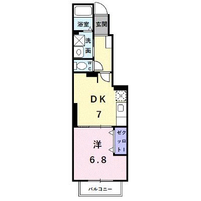 エクセレント　大美野 110【管理NO：1-014632201-01080】 ★家具家電は申し込み後に搬入します 2026年08月下旬入居可能の外観画像