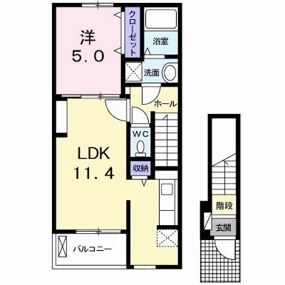 クラール南矢三Ａ 203【管理NO：1-020031001-02030】 ★家具家電は申し込み後に搬入します★の外観画像