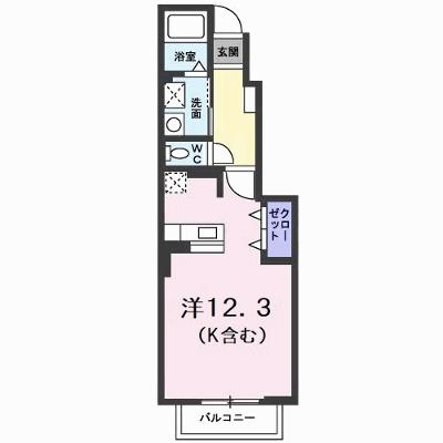 ポルトルーチェ 102【管理NO：1-014642001-01020】 ★家具家電は申し込み後に搬入します★の外観画像