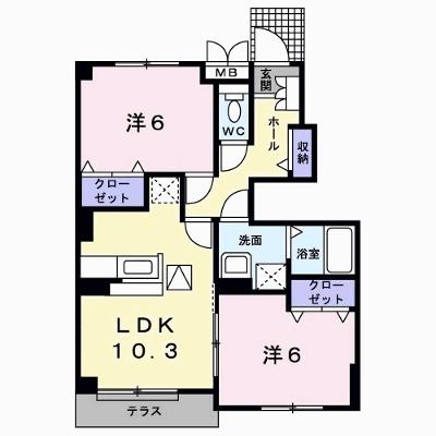 ポート・レーゼ　Ｃ 105【管理NO：1-013216303-01040】 ★家具家電は申し込み後に搬入します 2026年08月上旬入居可能の外観画像