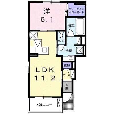 オアシス今津Ａ 101【管理NO：1-021166201-01010】 ★家具家電は申し込み後に搬入します 2026年08月下旬入居可能の外観画像