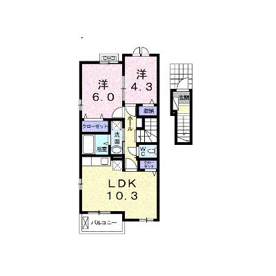 オリーブ 203【管理NO：1-023145401-02030】 ★家具家電は申し込み後に搬入します 2026年08月中旬入居可能の外観画像
