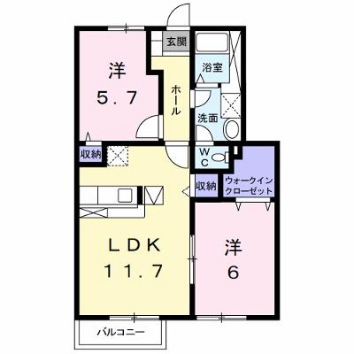 サニーヒルＢ 102【管理NO：1-013030702-01020】 ★家具家電は申し込み後に搬入します 2026年08月下旬入居可能の外観画像