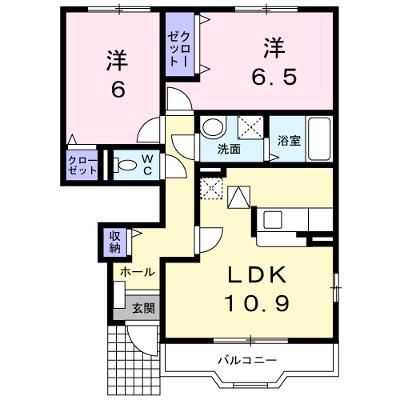 ソル　デル　フリオ　Ａ 105【管理NO：1-013812201-01040】 ★家具家電は申し込み後に搬入します★ ★2026年08月中旬入居可能★の外観画像
