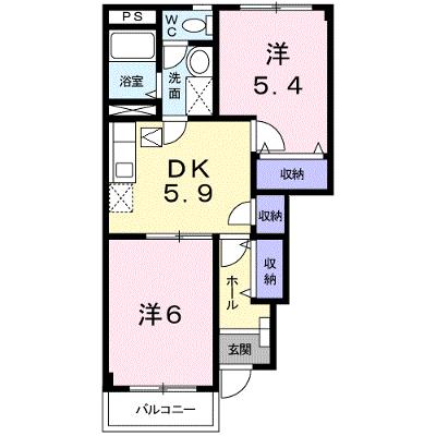 セレッソ十日市Ｂ棟 102【管理NO：1-011116102-01020】 ★家具家電は申し込み後に搬入します★の外観画像