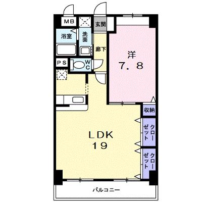 Ｓテイト新山口 103【管理NO：1-013280201-01030】 ★家具家電は申し込み後に搬入します★の外観画像