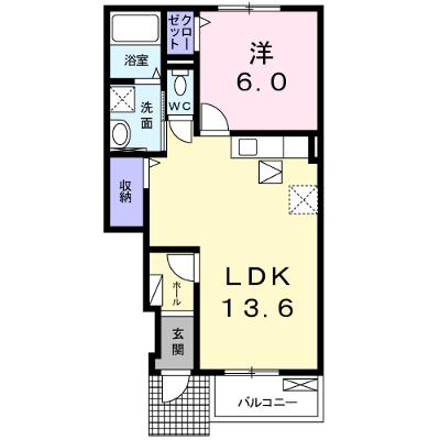 ヴィラ　リヴィエール　Ｂ 103【管理NO：1-019017402-01030】 ★家具家電は申し込み後に搬入しますの外観画像