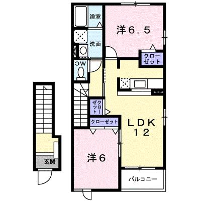 ハニーフォーレスト 203【管理NO：1-013464801-02030】 ★家具家電は申し込み後に搬入します★の外観画像