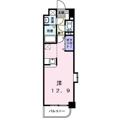 クラシオン・ルガール　イシカワ 406【管理NO：1-013284401-04050】 ★家具家電は申し込み後に搬入します★の外観画像