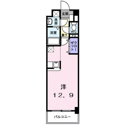 クラシオン・ルガール　イシカワ 308【管理NO：1-013284401-03070】 ★家具家電は申し込み後に搬入します★の外観画像