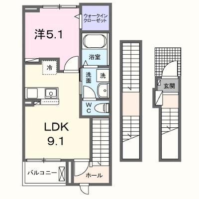 カーサ　ミナト 302【管理NO：1-027845001-03020】 ★家具家電は申し込み後に搬入します 2026年08月中旬入居可能の外観画像