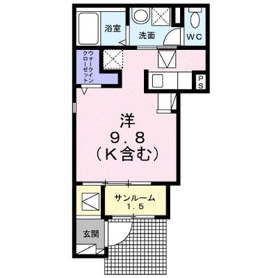 アルページュ　Ｂ 101【管理NO：1-026801302-01010】 ★家具家電は申し込み後に搬入します 2026年08月中旬入居可能の外観画像