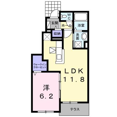 ＣＡＳＡ　４ 102【管理NO：1-022823602-01020】 ★家具家電は申し込み後に搬入します★ ★2026年08月下旬入居可能★の外観画像
