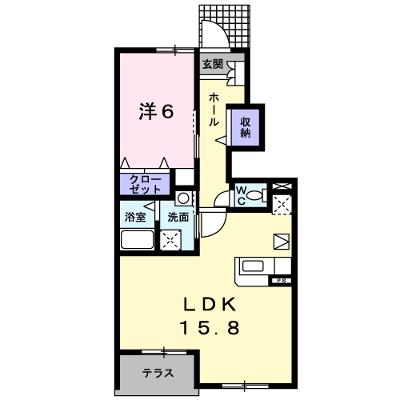 ムーンリバーＣ 102【管理NO：1-014095503-01020】 ★家具家電は申し込み後に搬入します 2026年08月下旬入居可能の外観画像