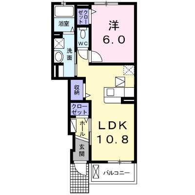 ヒルズ１．小野Ｂ 102【管理NO：1-022945002-01020】 ★家具家電は申し込み後に搬入します 2026年09月中旬入居可能の外観画像