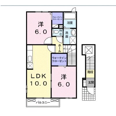 アドニスⅠ 201【管理NO：1-014794801-02010】 ★家具家電は申し込み後に搬入します 2026年08月中旬入居可能の外観画像