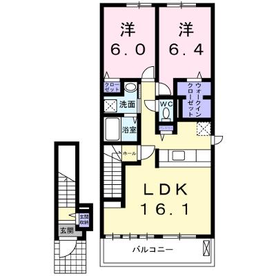 アルバカーサ 202【管理NO：1-023552501-02020】 ★家具家電は申し込み後に搬入しますの外観画像