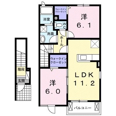 グレイス・コートⅡ 202【管理NO：1-021619301-02020】 ★家具家電は申し込み後に搬入します★の外観画像