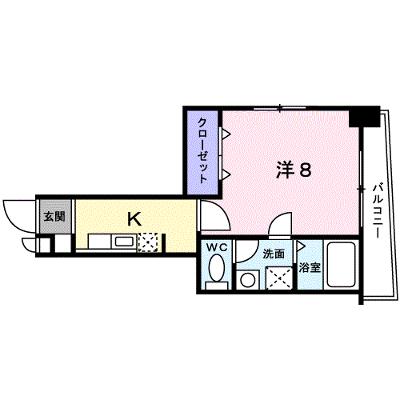 フォルシュ加治屋 403【管理NO：1-012635301-04030】 ★家具家電は申し込み後に搬入します 2026年08月下旬入居可能の外観画像