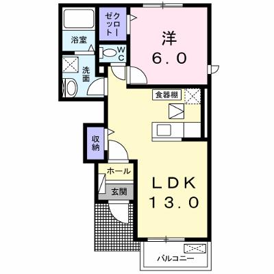 メゾン　コンフォルトＡ 102【管理NO：1-019569401-01020】 ★家具家電は申し込み後に搬入します★の外観画像