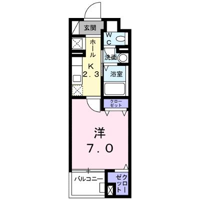 シャトープレッソ原野 203【管理NO：1-023456801-02030】 ★家具家電は申し込み後に搬入します★の外観画像