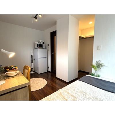 🔷🔹🔸🔶⭐ウォークインクローゼットで収納◎⭐1Kタイプ⭐2面採光で明るい室内⭐1階角部屋⭐【禁煙&Wi-Fi無料】⭐🔶🔸🔹🔷「K11」の物件写真3