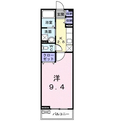 フォルシュ・ヴェーラⅣ 205【管理NO：1-022919901-02050】 ★家具家電は申し込み後に搬入しますの外観画像