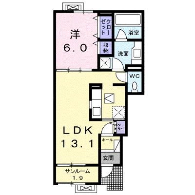 プランドール　Ⅱ 102【管理NO：1-023957402-01020】 ★家具家電は申し込み後に搬入しますの外観画像