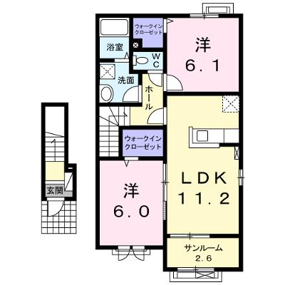 ロゼア 205【管理NO：1-019307901-02050】 ★家具家電は申し込み後に搬入します 2026年08月中旬入居可能の外観画像