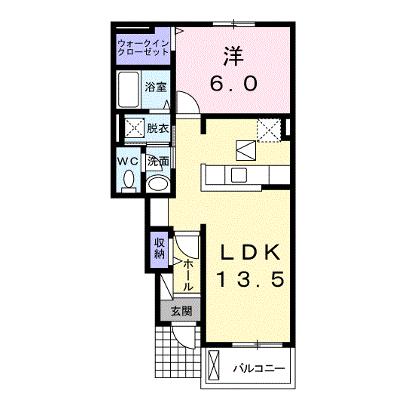 コッティ・Ｉ 103【管理NO：1-020573701-01030】 ★家具家電は申し込み後に搬入します★ ★2026年09月上旬入居可能★の外観画像