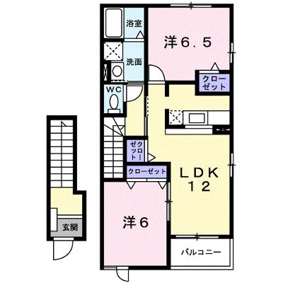 サニー・クラールＡ 202【管理NO：1-015549301-02020】 ★家具家電は申し込み後に搬入します★の外観画像