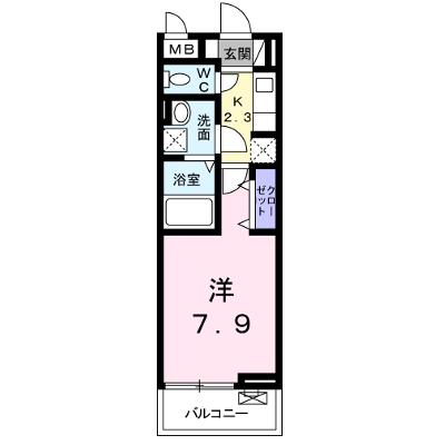 デーア　アロッジオ 302【管理NO：1-023975101-03020】 ★家具家電は申し込み後に搬入します★の外観画像