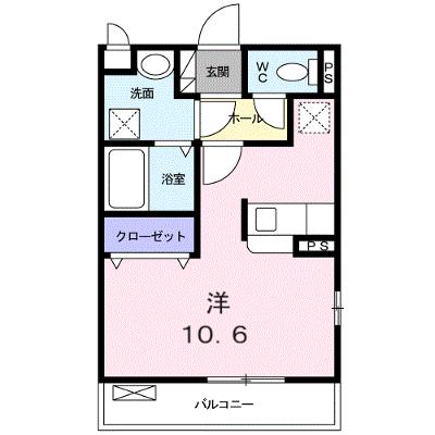 サンテ　カルム 201【管理NO：1-017867801-02010】 ★家具家電は申し込み後に搬入します 2026年08月下旬入居可能の外観画像