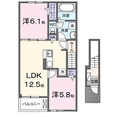 セレーネ藤沢 202【管理NO：1-027450601-02020】 ★家具家電は申し込み後に搬入します★ ★2026年09月中旬入居可能★の外観画像