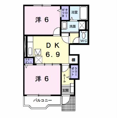 セイバリーⅡ 102【管理NO：1-014884302-01020】 ★家具家電は申し込み後に搬入します★ ★2026年08月上旬入居可能★の外観画像