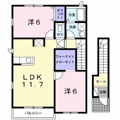 サンフェリーチェガーデン 201【管理NO：1-099216401-02010】 ★家具家電は申し込み後に搬入します★の外観画像