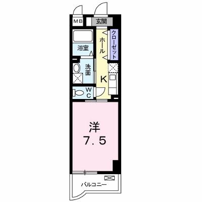 アルバルーチェ 205【管理NO：1-015452701-02050】 ★家具家電は申し込み後に搬入します 2026年09月上旬入居可能の外観画像