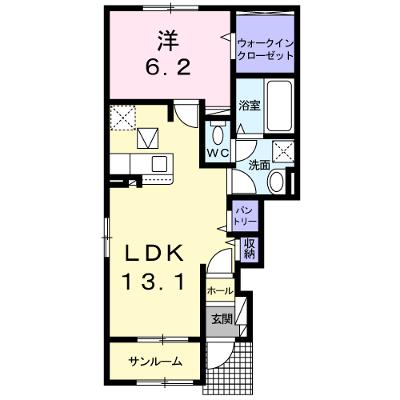 センターフォート　Ａ 101【管理NO：1-026292001-01010】 ★家具家電は申し込み後に搬入しますの外観画像