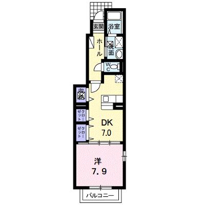 ポート　ミルト 101【管理NO：1-015141402-01010】 ★家具家電は申し込み後に搬入します★の外観画像