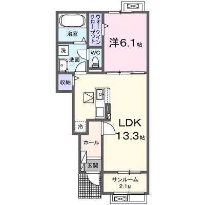 エルヴィナ 103【管理NO：1-027973001-01030】 ★家具家電は申し込み後に搬入します★ ★2026年09月中旬入居可能★の外観画像