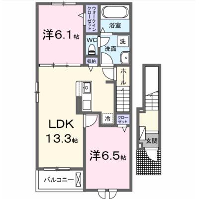 メゾンＺ　８８８ 201【管理NO：1-028649401-02010】 ★家具家電は申し込み後に搬入します★ ★2026年10月上旬入居可能★の外観画像